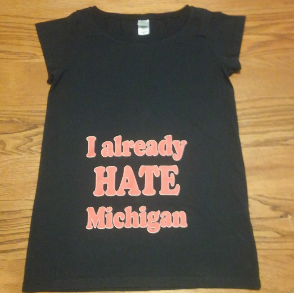 🏈 Ohio State Buckeyes Hate Michigan Shirt Tanktop